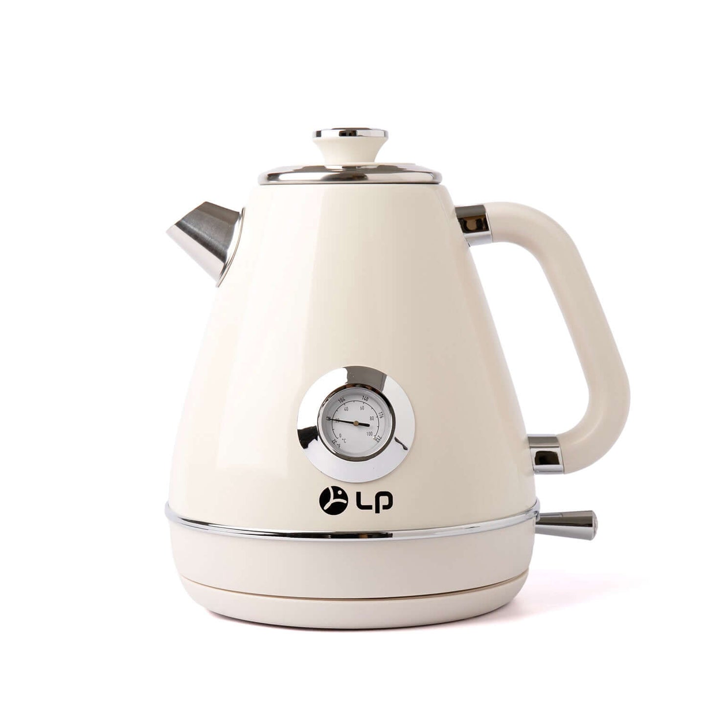 SK-1605W Retro Edelstahl-Wasserkocher 1,7 L – Mit Temperaturanzeige & Schnellkochfunktion