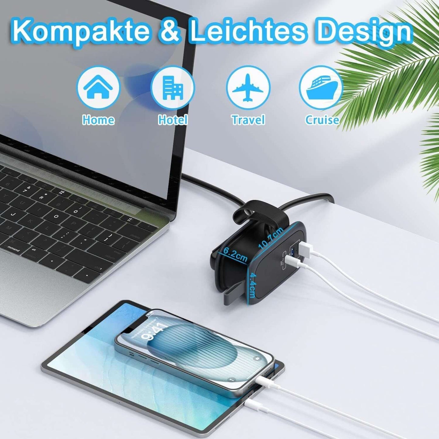 TP-RX3U1E-PD | Kompakter USB-Wandadapter mit EU-Steckdose und Schnellladung