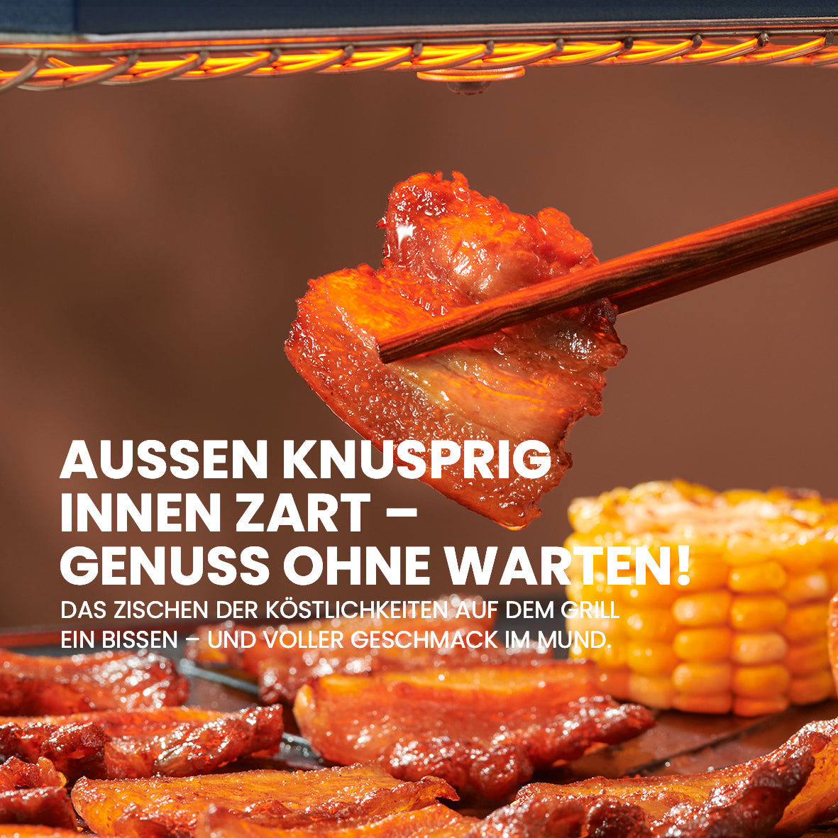 LY-008 Infrarotgrill | Rauchfrei. Schnell. Für Dein Zuhause.