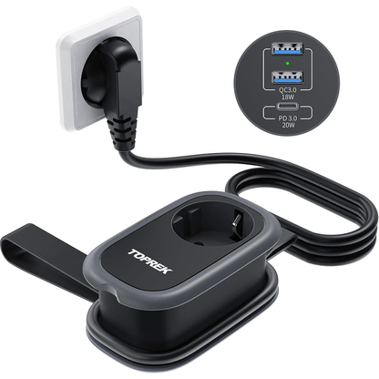 TP-RX3U1E-PD | Kompakter USB-Wandadapter mit EU-Steckdose und Schnellladung