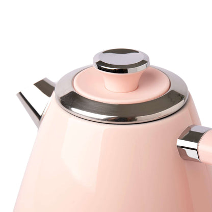 SK-1605W Retro Edelstahl-Wasserkocher 1,7 L – Mit Temperaturanzeige & Schnellkochfunktion
