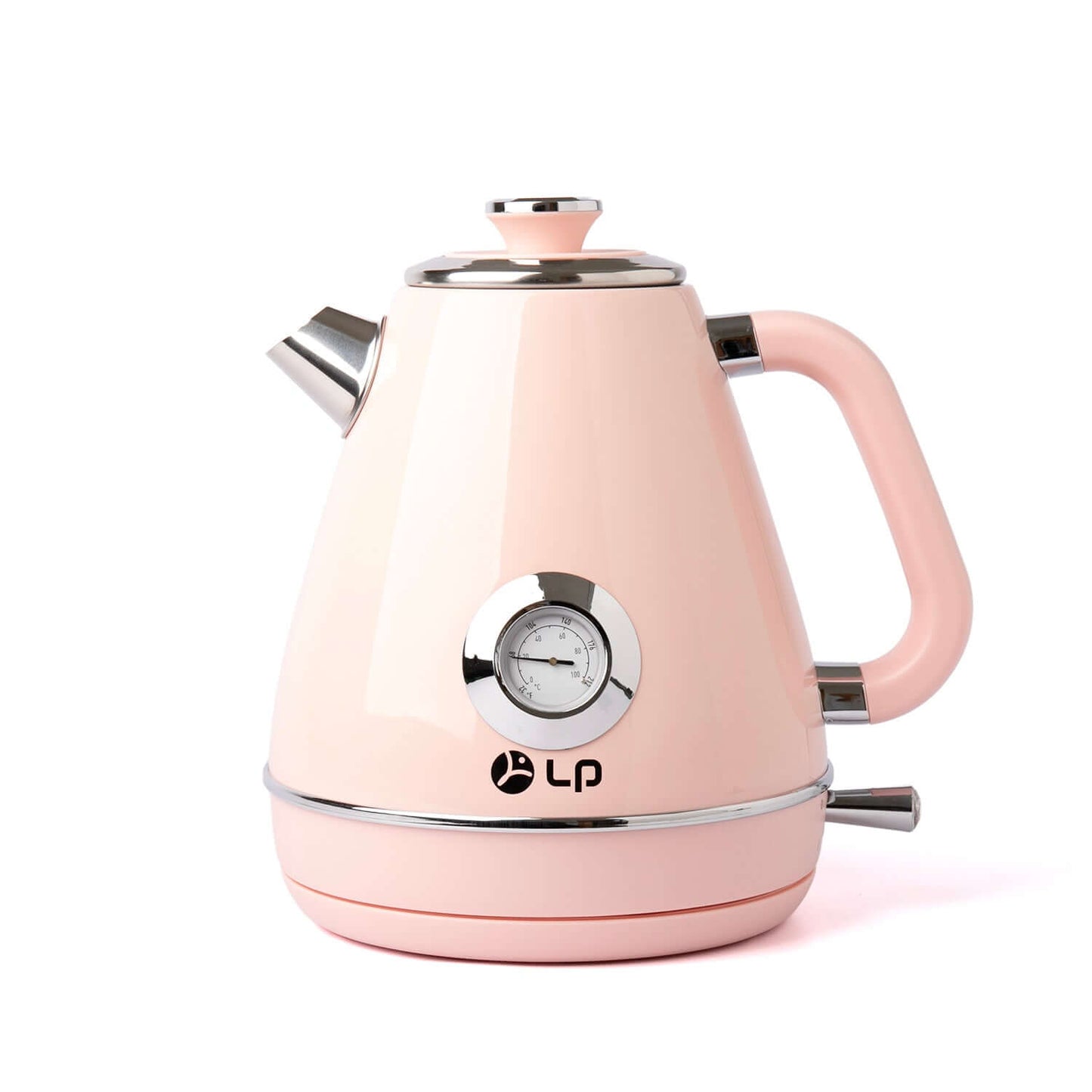 SK-1605W Retro Edelstahl-Wasserkocher 1,7 L – Mit Temperaturanzeige & Schnellkochfunktion