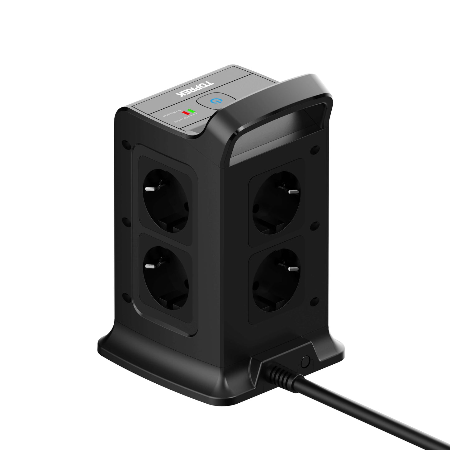 TP-VK3U8E - Vertikale Steckdosenleiste mit USB & USB-C Schnellladung