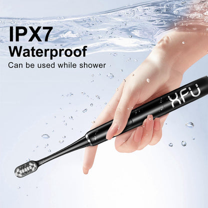XFU Schallzahnbürste XF-2007 – 24.000 U/min | 120 Tage Laufzeit | IPX7 wasserdicht