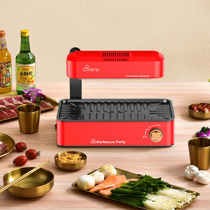 LY-6030 Rauchfreier Infrarotgrill | Kompakt. Faltbar. Effizient.