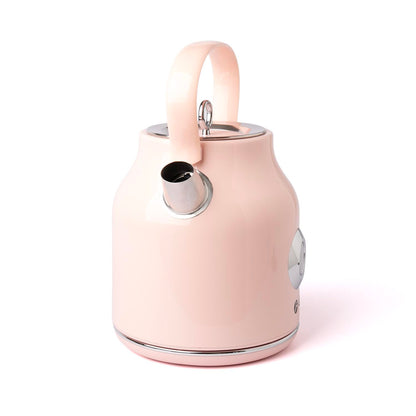 SK-1709W Retro-Wasserkocher – 1,7 L Edelstahl mit Thermometer